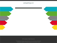 Tablet Screenshot of passportgov.in